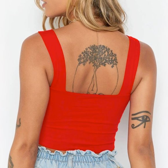 Women Red Top Hot - Picture 3 of 12